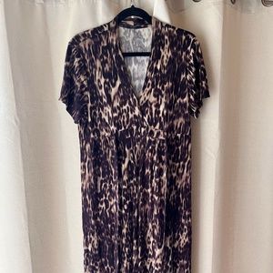 Elie Tahari dress - animal print, size 10